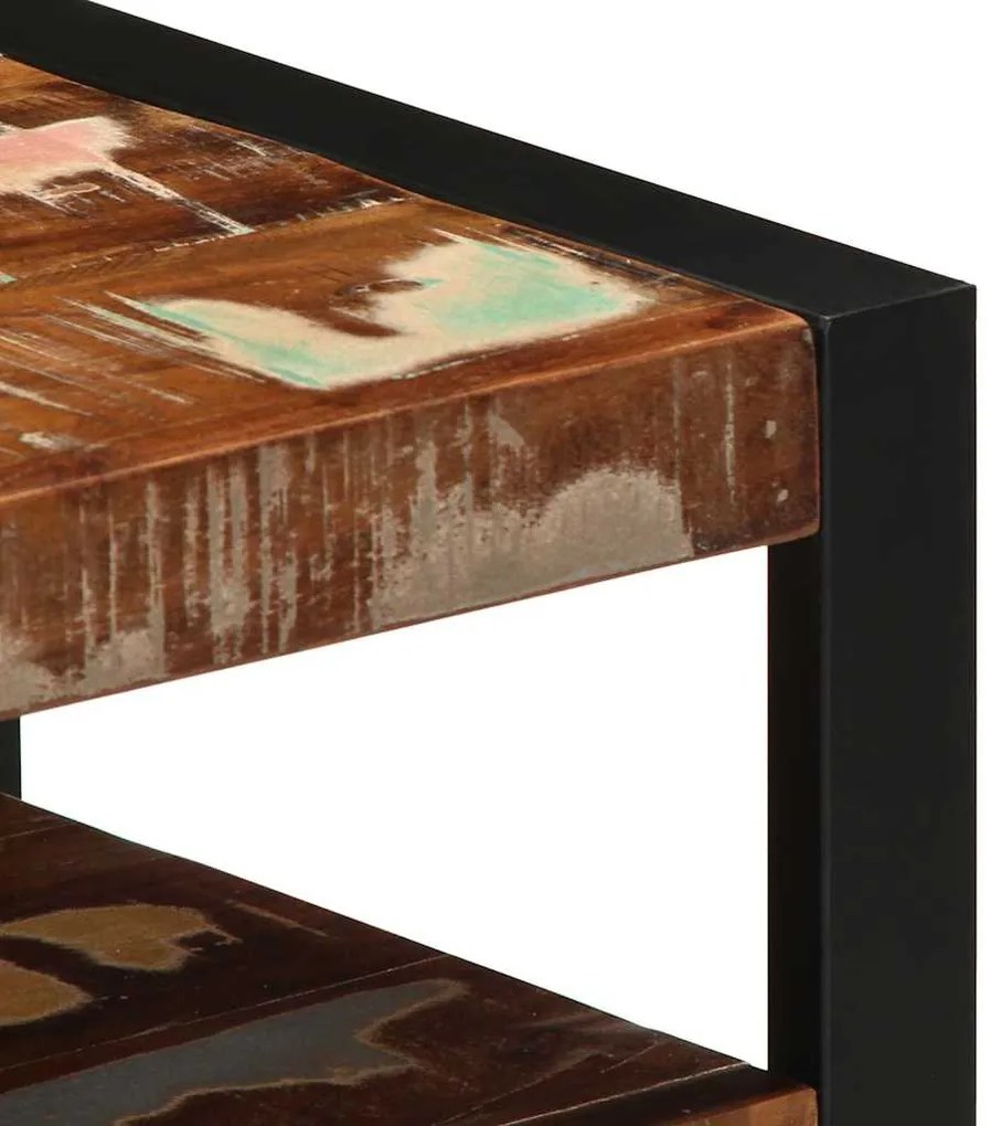vidaXL ντουλάπι νιπτήρα μπάνιου 55x35x60 cm στερεό ξύλο αναγεννημένο