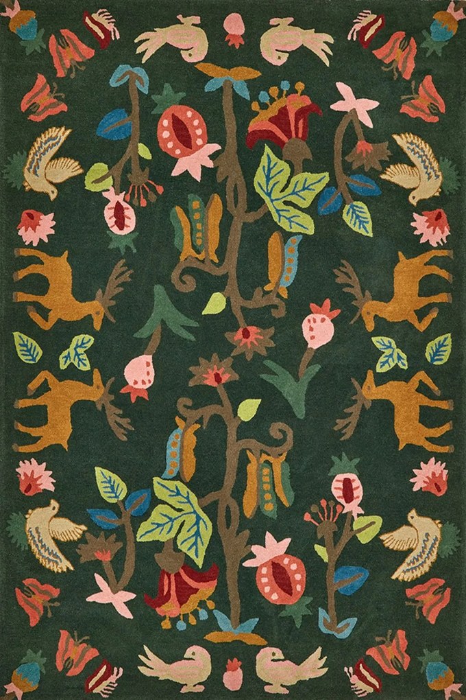 Χαλί Forest Of Dean 146907 Forest Green Sanderson 200X280cm