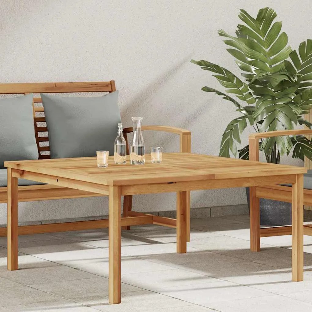 vidaXL Τραπεζάκι σαλονιού Καφέ 110 x 110 x 45 cm Μασίφ ξύλο teak