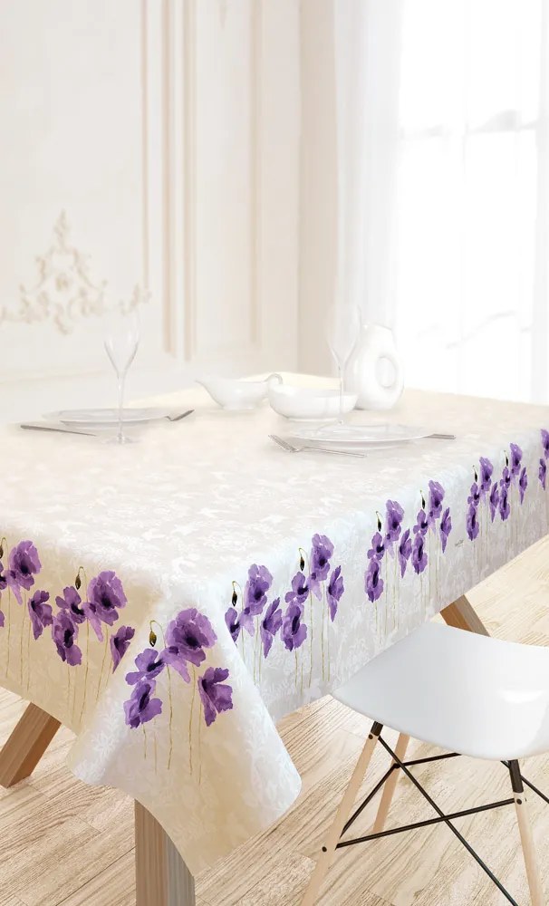 Τραπεζομάντηλο 11 Purple 145X180 - Saint Clair