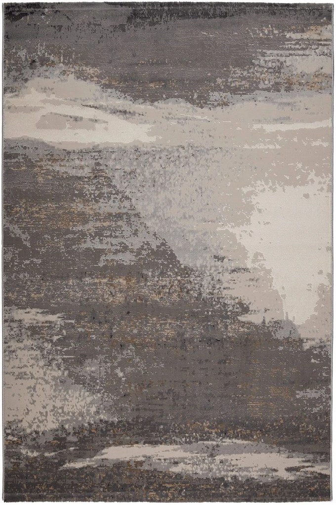 Χαλί Fanci I290A Grey Vison Grey-Beige Βιοκαρπέτ 80X150cm
