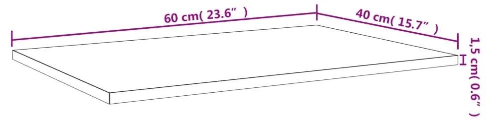 ΡΑΦΙΑ ΤΟΙΧΟΥ 4 ΤΕΜ. ΓΚΡΙ SONOMA 60X40X1,5 ΕΚ. ΕΠΕΞΕΡΓ. ΞΥΛΟ 838245