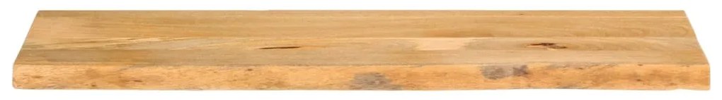 Επιφάνεια Τραπεζιού 110x40x2,5 εκ. Live Edge Μασίφ Ξύλο Μάνγκο 370445