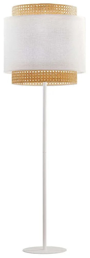 Φωτιστικό Δαπέδου Boho 5566 1xΕ27 15W Φ38cm 153cm White TK Lighting