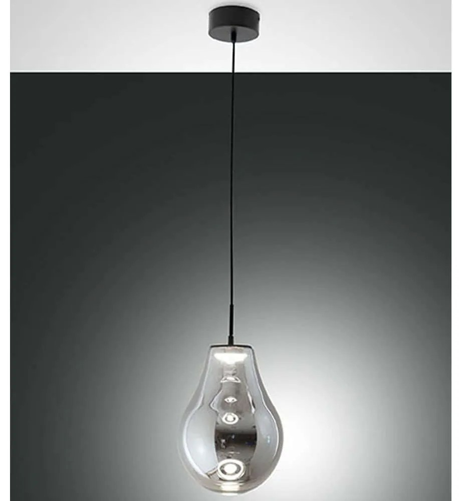 Φωτιστικό Οροφής Noa 3772-40-126 Φ25x33,5cm Dim Led 1510lm 14W Grey Fabas Luce