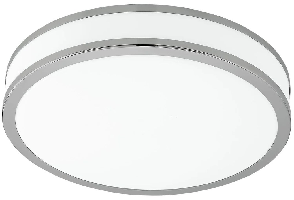 Φωτιστικό Οροφής Led Palermo 2 95682 White-Silver Eglo Metal, Plastic