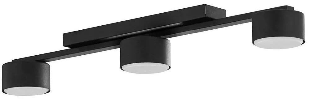Φωτιστικό Οροφής - Σποτ Dallas 6243 3xGX53 10W 58x7,5cm Black TK Lighting