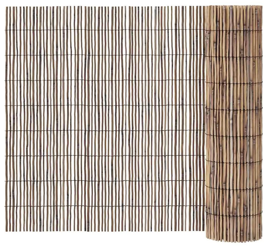 vidaXL Φράχτης από Καλάμια Καφέ 500 x 140 εκ. Καλαμίδι