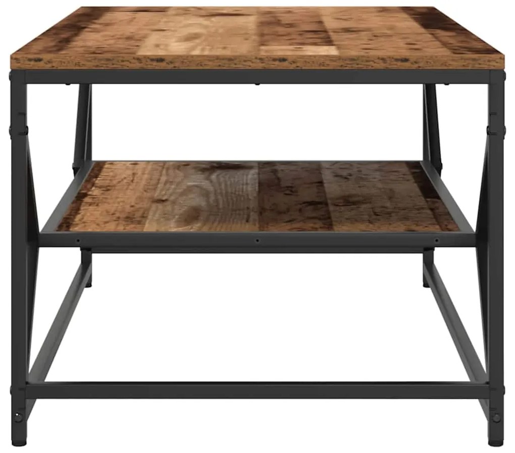 vidaXL Τραπεζάκι σαλονιού Παλαιό ξύλο 90 x 50 x 40 cm