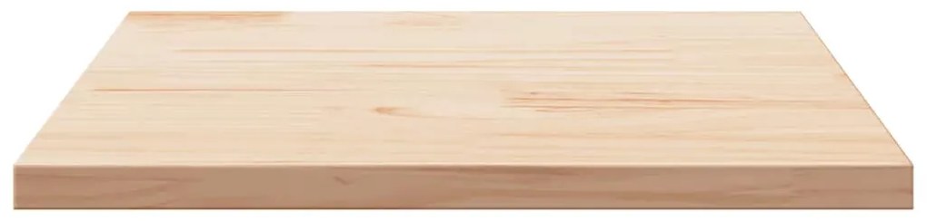 vidaXL Επιφάνεια Τραπεζιού Τετράγωνη 80x80x2,5 εκ. Μασίφ Ξύλο Πεύκου