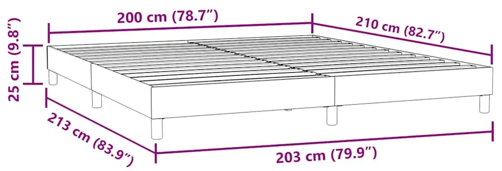 ΚΡΕΒΑΤΙ BOXSPRING ΧΩΡΙΣ ΣΤΡΩΜΑ ΡΟΖ 200X210 ΕΚ. ΒΕΛΟΥΔΙΝΟ 3315848