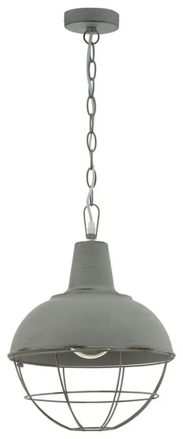 Φωτιστικό Οροφής Κρεμαστό Cannington 1 33029 Grey Eglo Metal