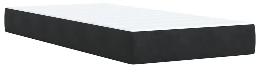 ΚΡΕΒΑΤΙ BOXSPRING ΜΕ ΣΤΡΩΜΑ ΜΑΥΡΟ 90X200 ΕΚ. ΒΕΛΟΥΔΙΝΟ 3294546