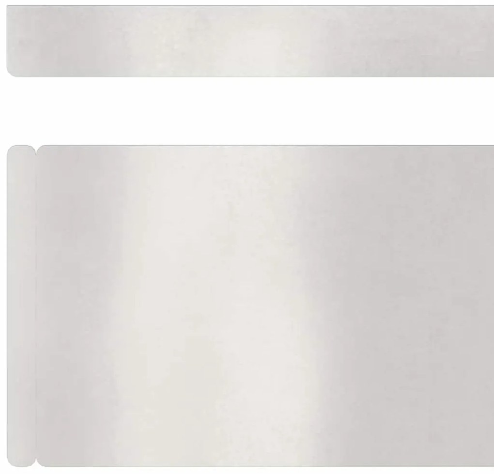 vidaXL Περίγραμμα γκαζόν Ασημί 450 x 0.05 x 15 εκ Ανοξείδωτο ατσάλι