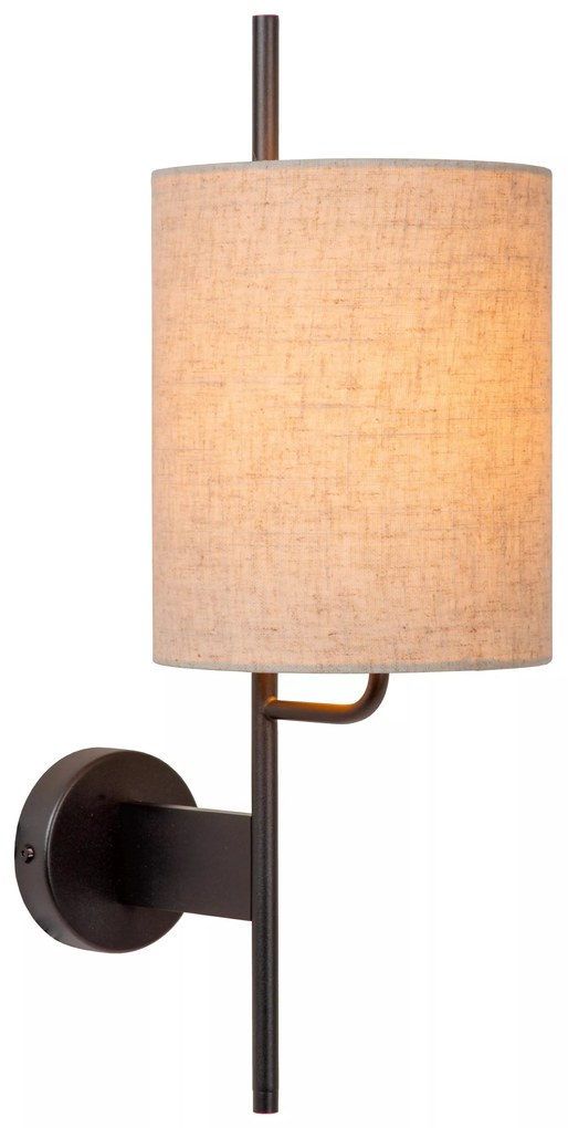 Φωτιστικό Επίτοιχο Lucide 68211-81-30 MAGIC Μαύρο Ματ (Black Mat)|Μπεζ/Κρεμ (Beige/Creme)