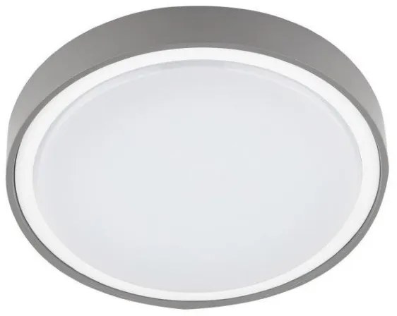Πλαφονιέρα Φωτιστικό Οροφής IP65 Led 28W λευκό γκρι ή ανθρακί Lumen-21-02816-Γκρι 21-02816
