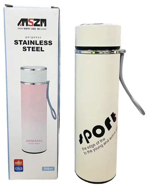 MSZM Μπουκάλι Θερμός 500mL - Stainless Steel Bottle Jingbang 777