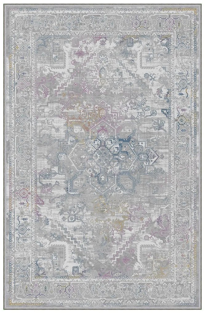 Χαλί Eexfab1193 444HFT4434 Grey-Multi Conceptum Hypnose 80X120cm