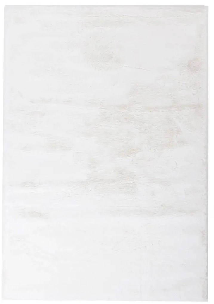 Γούνινο Στρογγυλό Χαλί (Φ200) Royal Carpet Bunny Rabbit White