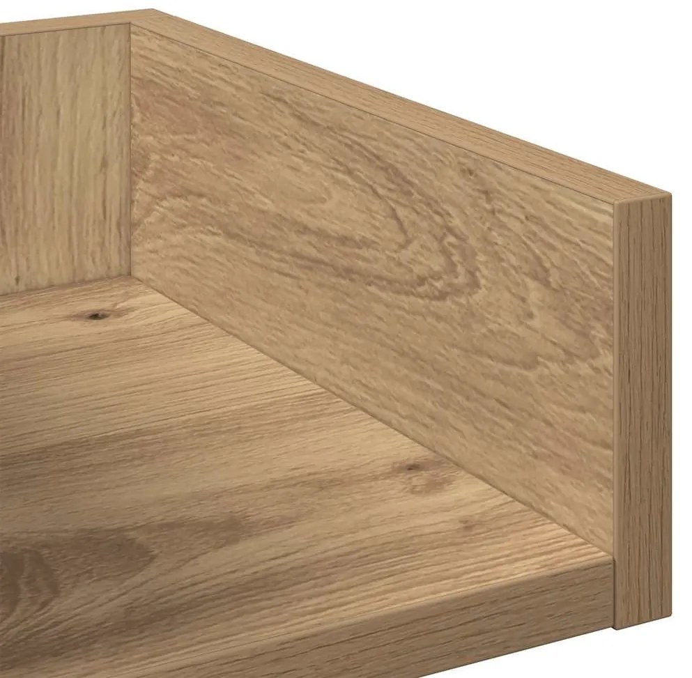 vidaXL Ντουλάπι βιβλίων Artisan Oak 86x25,5x140 cm Ξύλο μηχανής