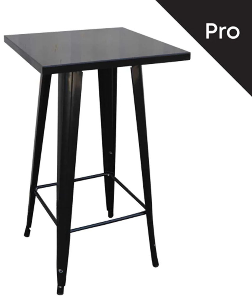 Τραπέζι RELIX  BAR 60x60 Μεταλ.Antique Black