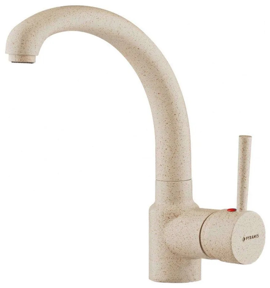 Μπαταρία Κουζίνας Armonica 095152301 7,5x41x17cm Beige Pyramis Metal