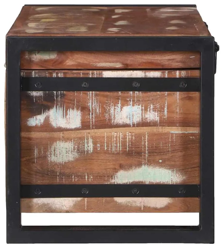 vidaXL Αποθηκευτικές Κάσες 80 x 30 x 30 εκ Μασίφ ανακυκλωμένο ξύλο