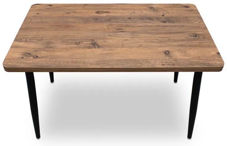 Τραπέζι Levico Megapap χρώμα ακακίας 130x75x75εκ.