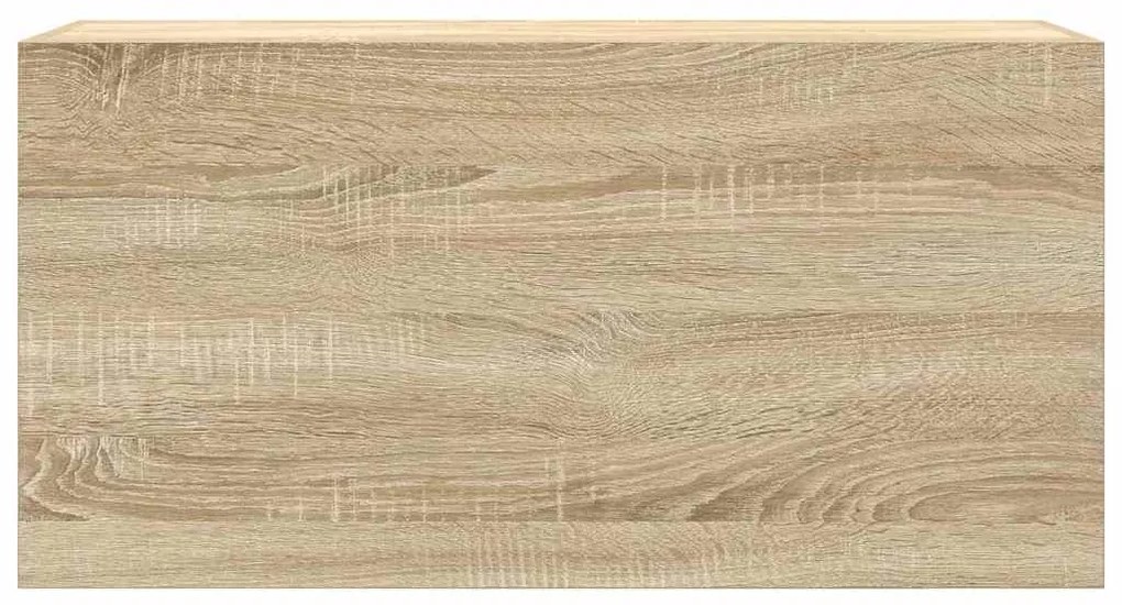 vidaXL Ντουλάπι τοίχου μπάνιου Sonoma Oak 80x25x40 cm