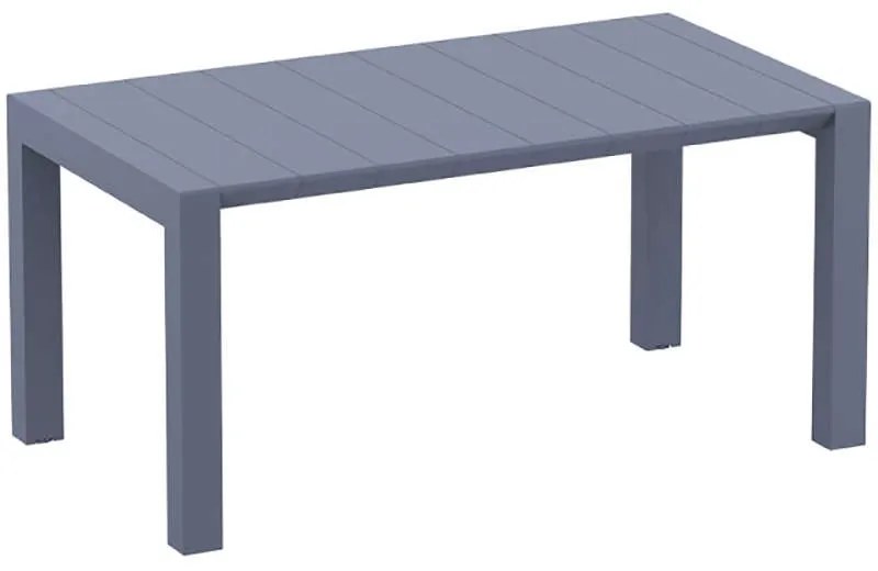 ΕΠΕΚΤ.ΤΡΑΠΕΖΙ ΠΟΛ/ΝΙΟΥ VEGAS 100X180/220εκ. DARK GREY