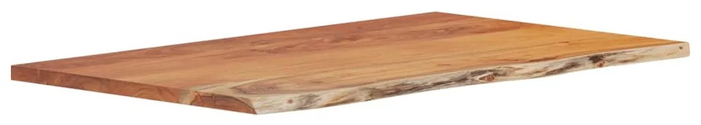vidaXL Πάγκος Μπάνιου Ορθογώνιος 110x60x2,5 εκ. από Μασίφ Ξύλο Ακακίας