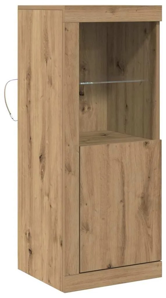 vidaXL Πλαϊνό γραφείο Καφέ 41 x 37 x 100 εκ Επεξεργασμένο ξύλο