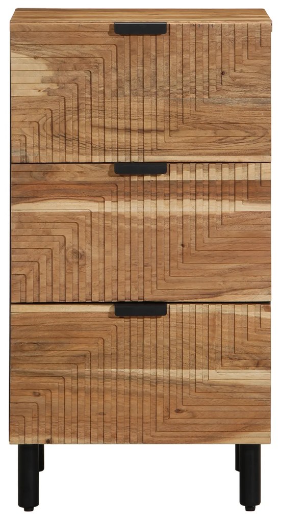 vidaXL Στρατσάκι 40x33x75 εκ. Από Στερεό Ξύλο Ακακίας