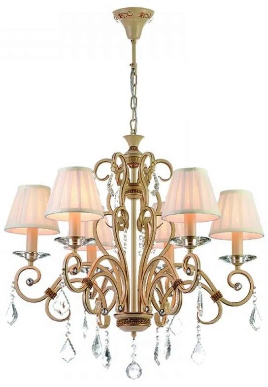 Φωτιστικό Οροφής 5276-6 65x80cm 6xΕ14 Beige Inlight