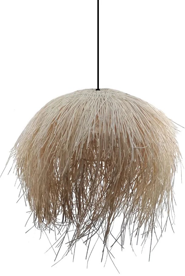 MANILA ΦΩΤΙΣΤΙΚΟ ΟΡΟΦΗΣ RATTAN ΦΥΣΙΚΟ 65x65xH40cm - 029704