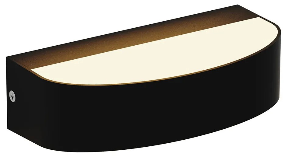 Απλίκα LED Step Dimmable Εξωτερικού Χώρου Heronia Dorida Black 42-0040
