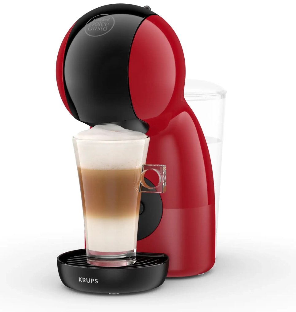 Krups Dolce Gusto® KP1A3510 PICCOLO XS RED/BLK Καφετιέρα για Κάψουλες Πίεσης 15bar, Κόκκινη