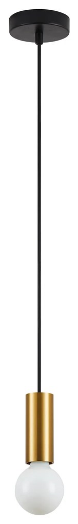 SE21-GM-4 ADEPT TUBE GOLD MATT PENDANT B1