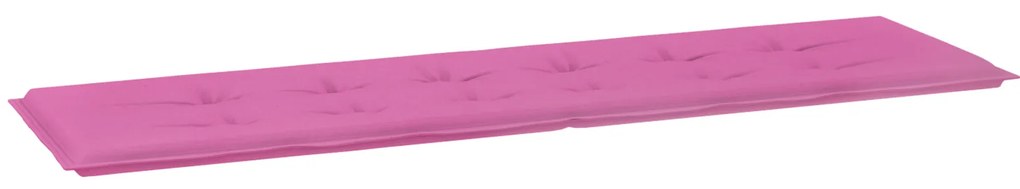 vidaXL Μαξιλάρι Κήπου Ροζ 180x50x4 εκ Ύφασμα Oxford