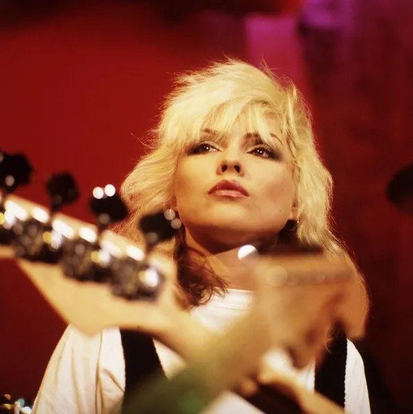 Φωτογραφία Portrait de Deborah Harry du groupe punk americain Blondie , vers 1977.