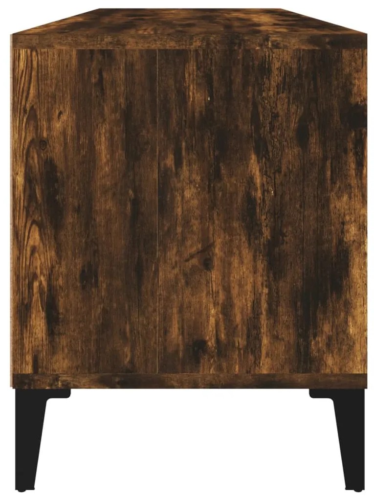 vidaXL Έπιπλο Τηλεόρασης Καπνιστή Δρυς 100x34,5x44,5 εκ. Επεξ. Ξύλο