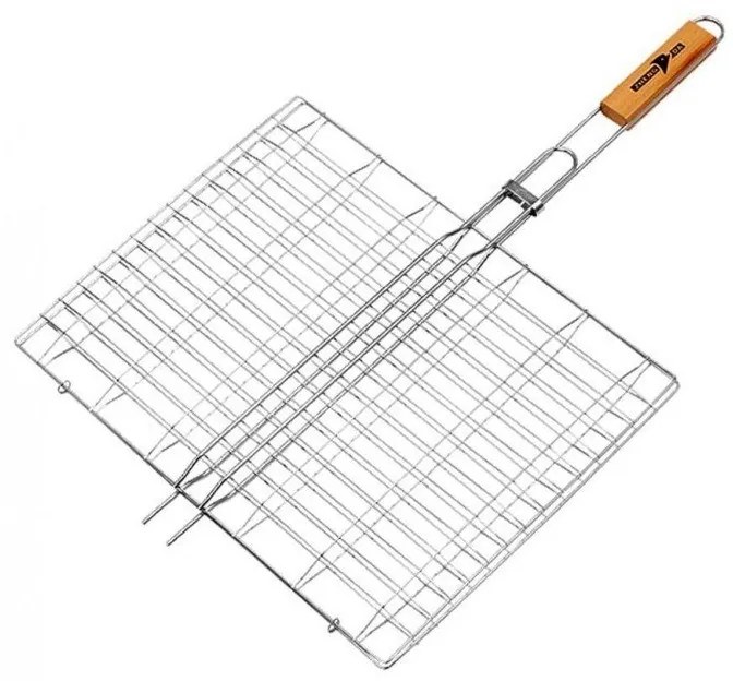Venus 78151 Σχάρα BBQ Με Ξύλινη Λαβή 28x30cm