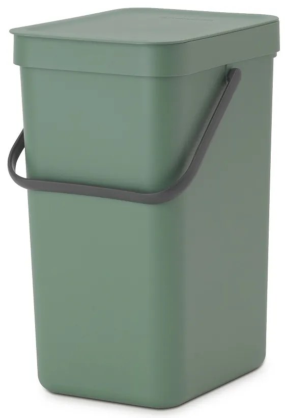 Brabantia 1003234 Κάδος Απορριμμάτων Sort&amp;Go 12L, Fir Green