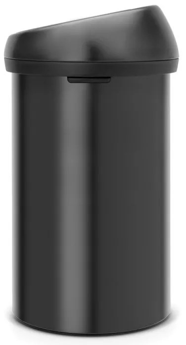 Brabantia Touch Bin 647252, 60 l, Ομαλό και αθόρυβο άνοιγμα, Μαύρο