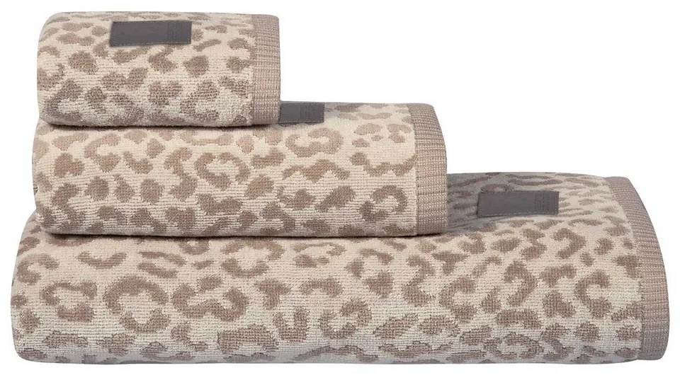 Πετσέτα 4089 Taupe Greenwich Polo Club Προσώπου 50x90cm 100% Βαμβάκι