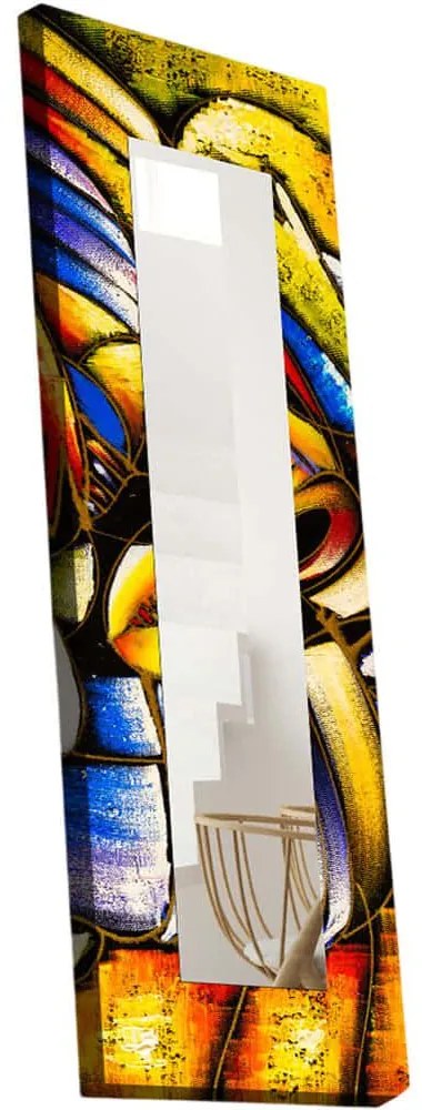 Καθρέπτης Τοίχου 814MVT1116 40x120cm Multi Wallity Wood, Canvas