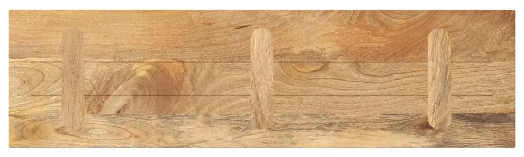 vidaXL Επιφάνεια Τραπεζιού Ορθογώνια 110x30x2,5 εκ. Μασίφ Ξύλο Μάνγκο