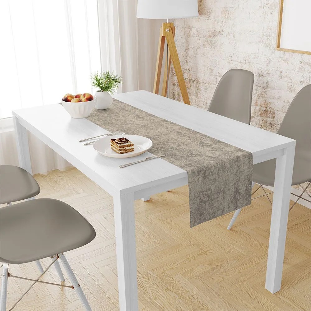 Τραβέρσα Αλέκιαστη Panama Shadow Mocha DimCol 40 Χ 180 40x180cm Cotton-Polyester