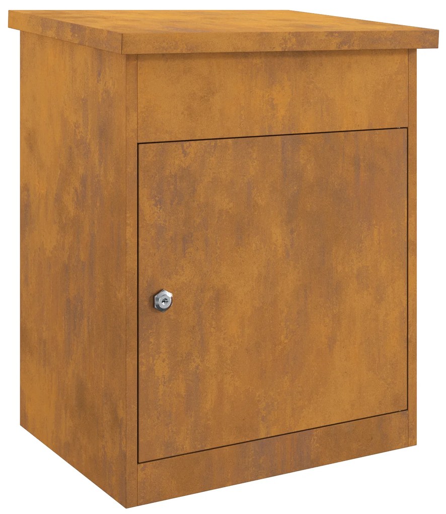 vidaXL Θυρίδα Πακέτων Σκ rusty 44 x 35 x 59 εκατοστά