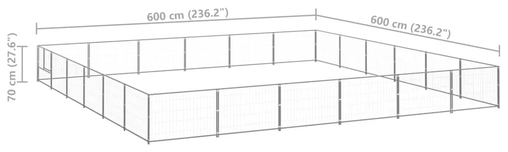 ΣΠΙΤΑΚΙ ΣΚΥΛΟΥ ΑΣΗΜΙ 36 Μ² ΑΤΣΑΛΙΝΟ 3082174